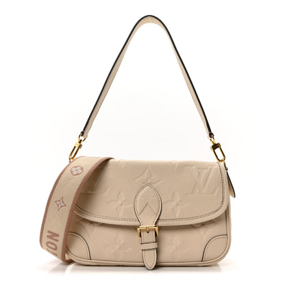 Louis Vuitton Empreinte Monogram Giant Diane Cream 1 of 10
