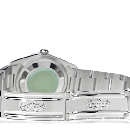 Rolex Stainless Steel 36mm Oyster Perpetual Explorer Watch Black 14270 5 of 7