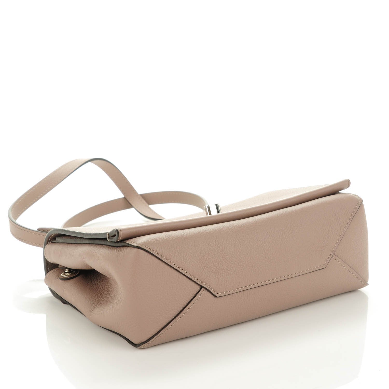 Louis Vuitton Soft Calfskin Lockme II Chain Bag BB Mastic 4 of 7