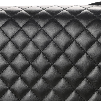 Chanel Lambskin Quilted Large Boy Flap Black 15 of 18