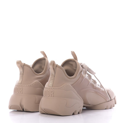 Christian Dior Neoprene Rubber Womens D-Connect Sneakers 37 Nude 4 of 11