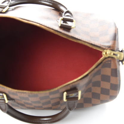 Louis Vuitton Damier Ebene Speedy Bandouliere 30 6 of 12