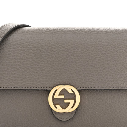 Gucci Dollar Calfskin Interlocking G Chain Wallet Loess 8 of 11