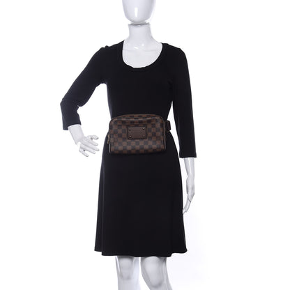 Louis Vuitton Damier Ebene Brooklyn Bum Bag 2 of 9