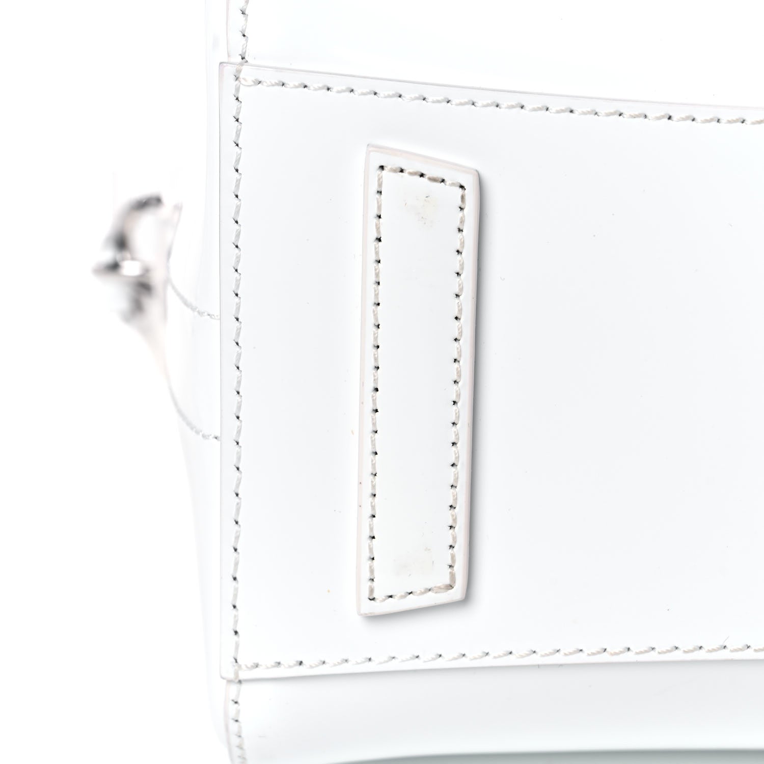 Givenchy Shiny Lord Calfskin Perforated Mini 4G Antigona White 13 of 16