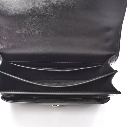 Saint Laurent Calfskin Medium Monogram Sunset Black 4 of 9