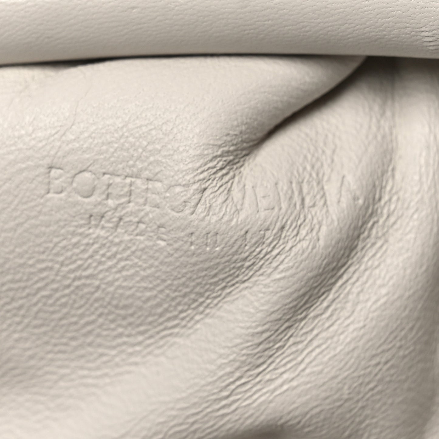 Nappa Intrecciato The Mini Pouch Chalk