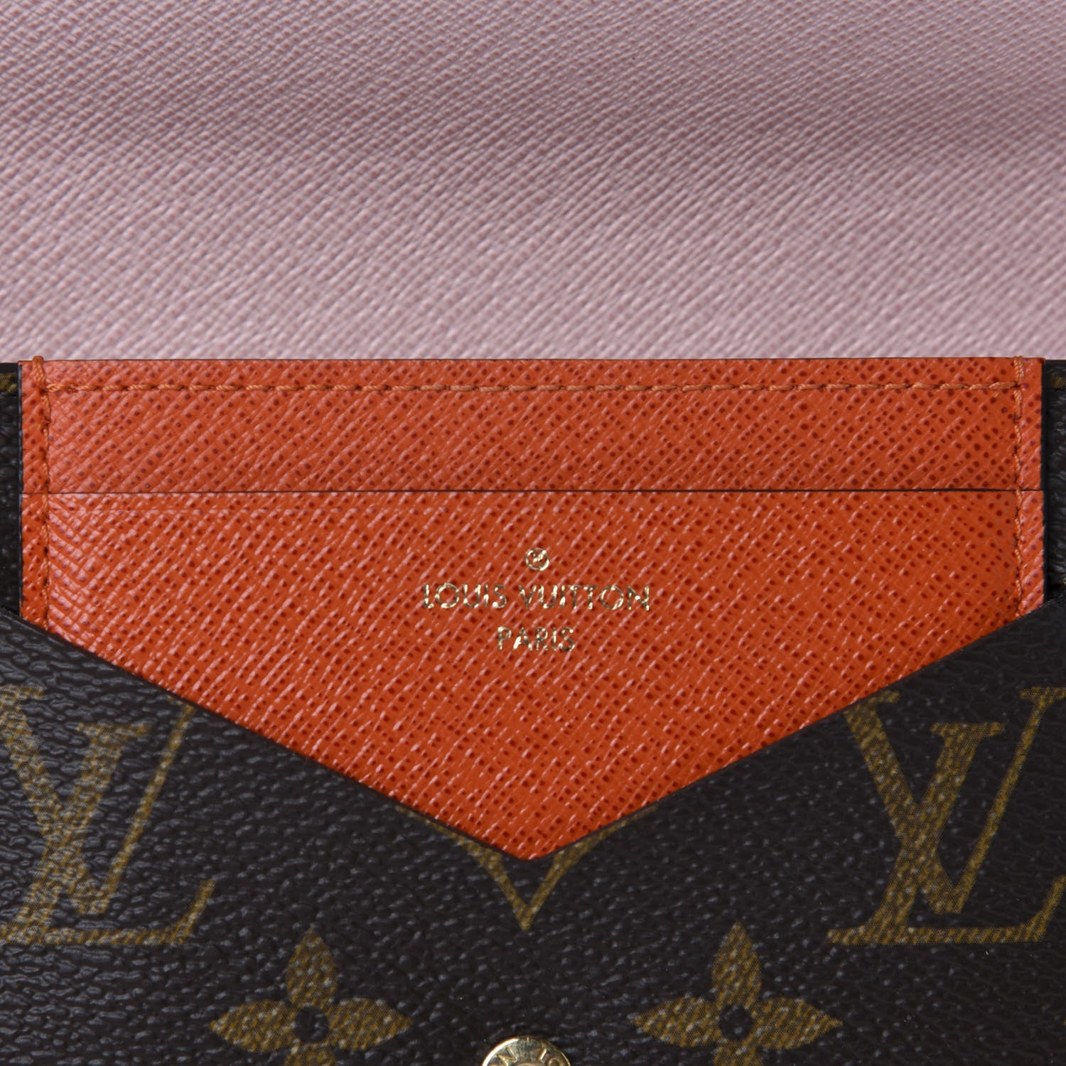 Louis Vuitton Monogram Jeanne Wallet Rose Ballerine 9 of 11