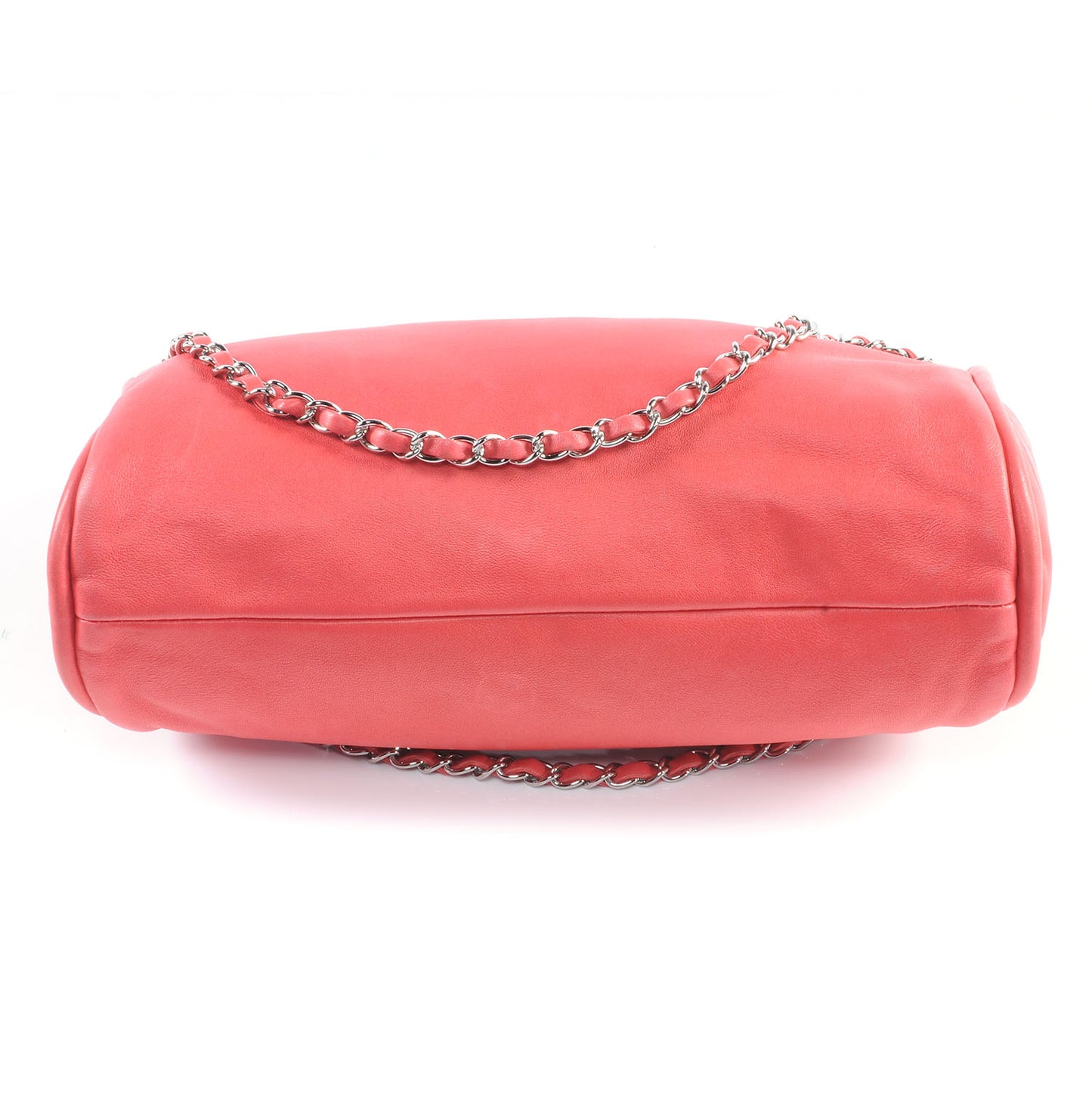 Lambskin Medium Ultimate Soft Tote Coral