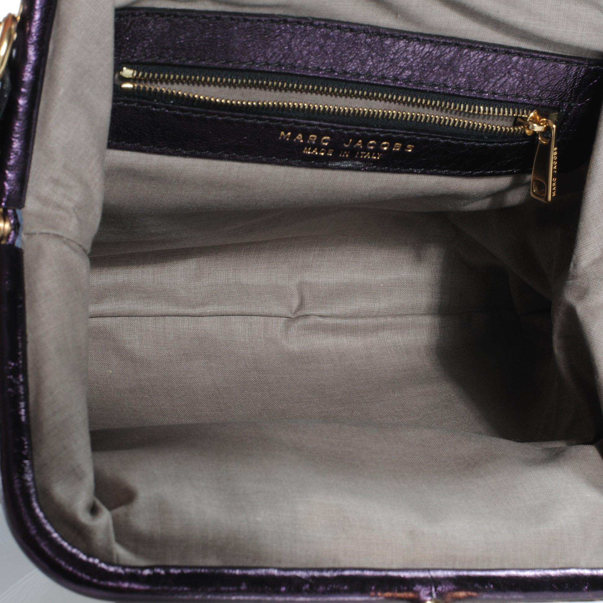 Marc Jacobs Metallic Patchwork Little Stam Deep Purple 7 of 7