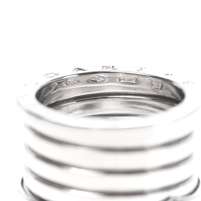 Bulgari 18K White Gold B.Zero1 Five-Band Ring 55 7.25 4 of 7