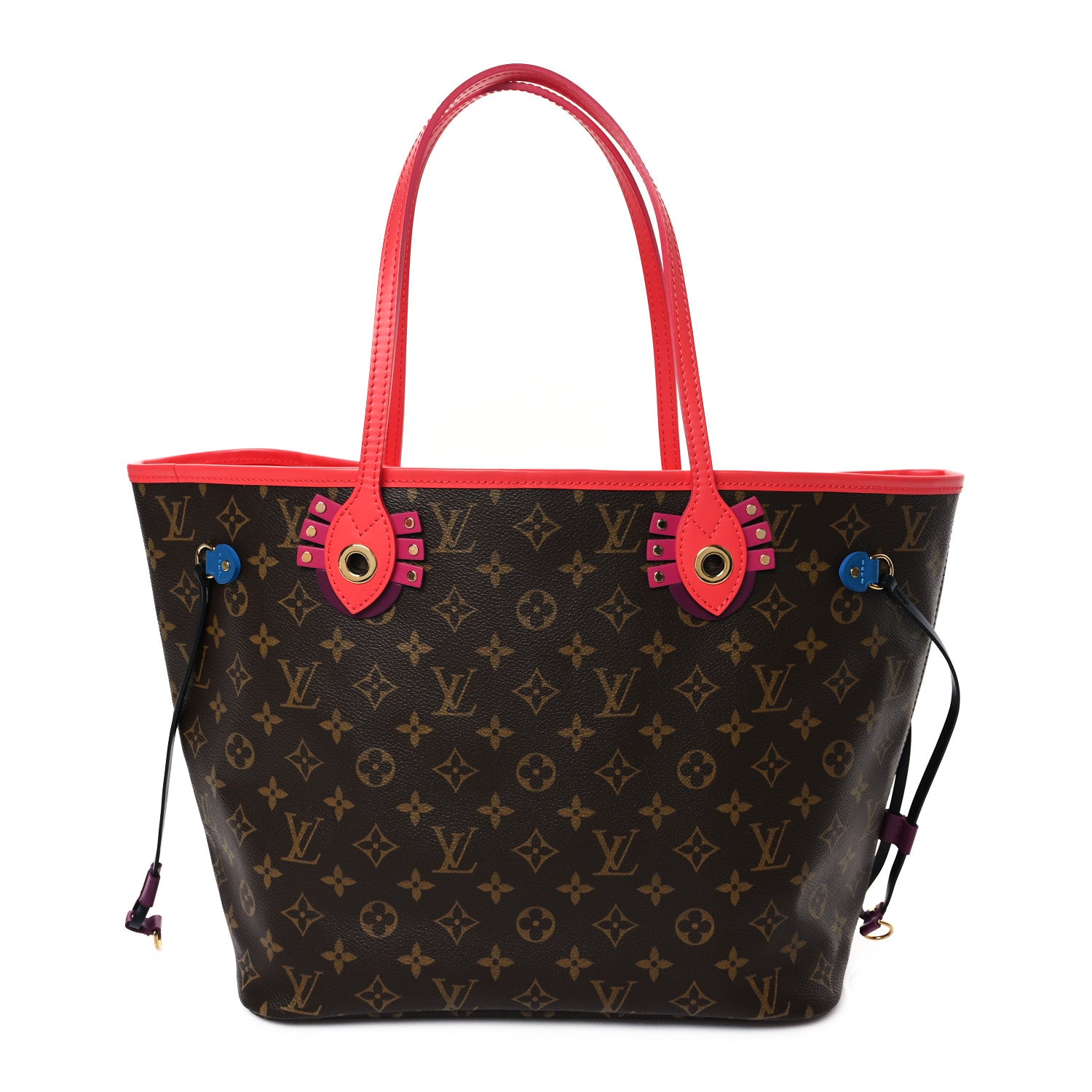 Louis Vuitton Monogram Totem Neo Neverfull MM Flamingo 1 of 10