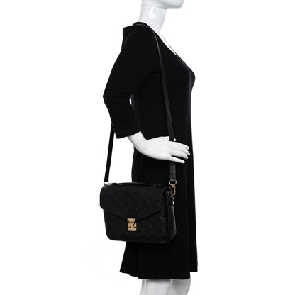 Louis Vuitton Empreinte Pochette Metis Black 2 of 10