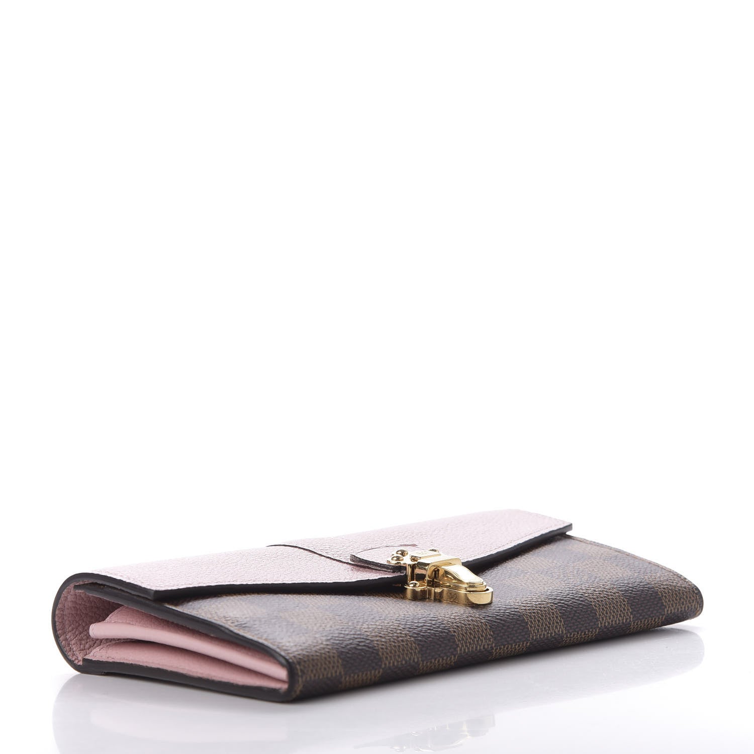 Louis Vuitton Damier Ebene Clapton Wallet Magnolia 4 of 7
