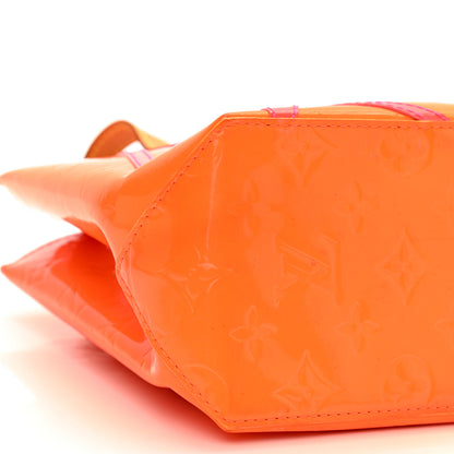 Louis Vuitton Vernis Fluo Reade PM Orange 7 of 11