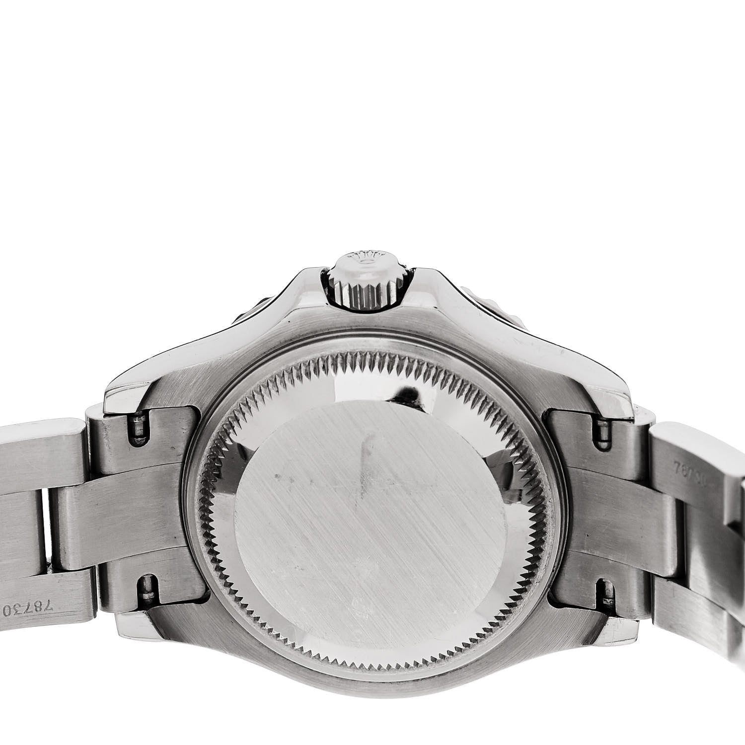 Rolex Stainless Steel Platinum 29mm Yacht-Master Watch Silver 169622 4 of 4