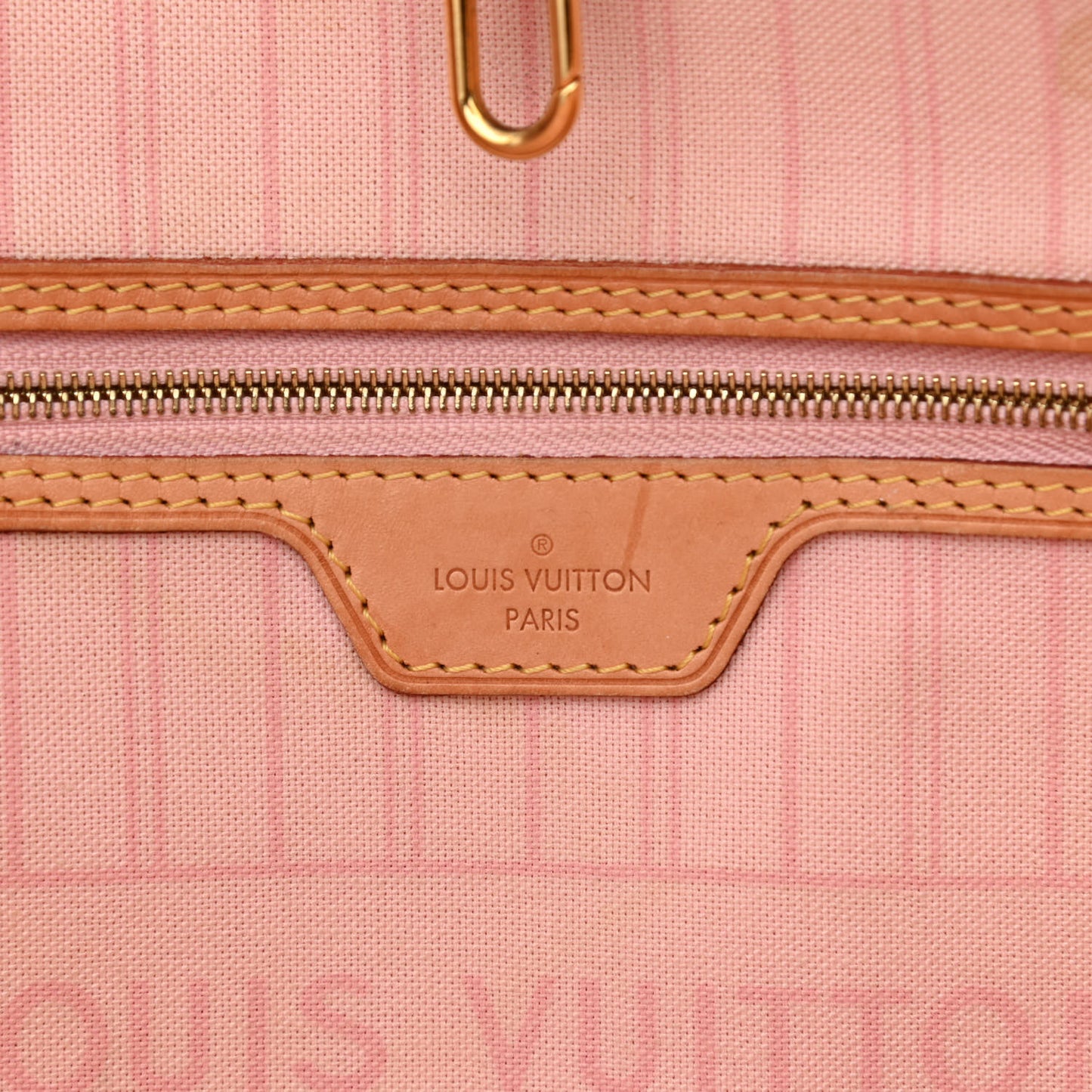 Damier Azur Neo Neverfull MM Rose Ballerine