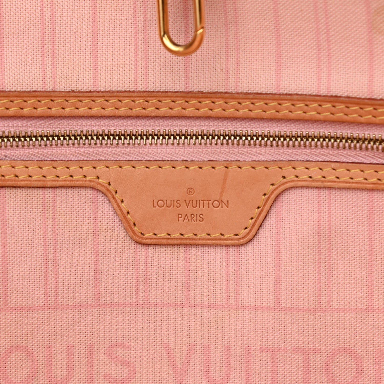 Louis Vuitton Damier Azur Neo Neverfull MM Rose Ballerine 6 of 11