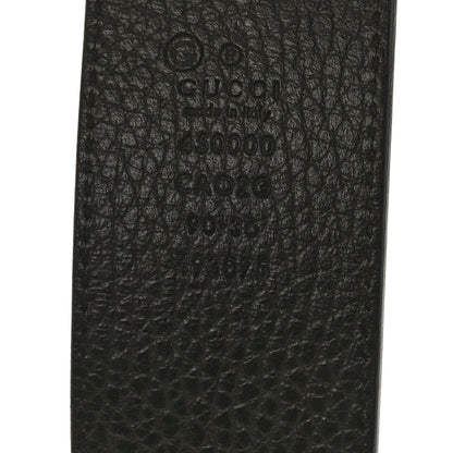 Gucci Dollar Calfskin 1973 Reversible Belt 90 36 Black Testa Di Moro 3 of 5
