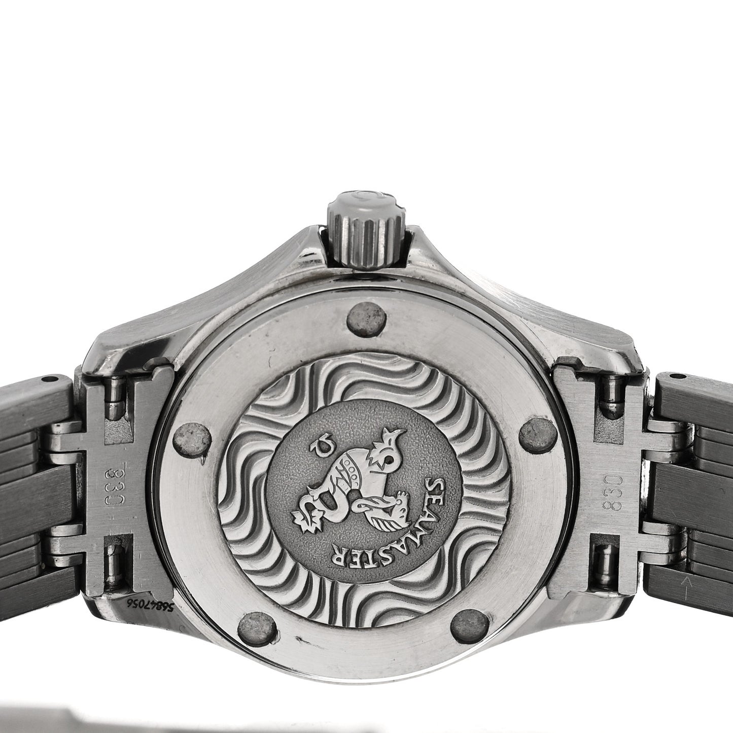 Stainless Steel 28mm Seamaster Quartz Watch Blue 2581.81