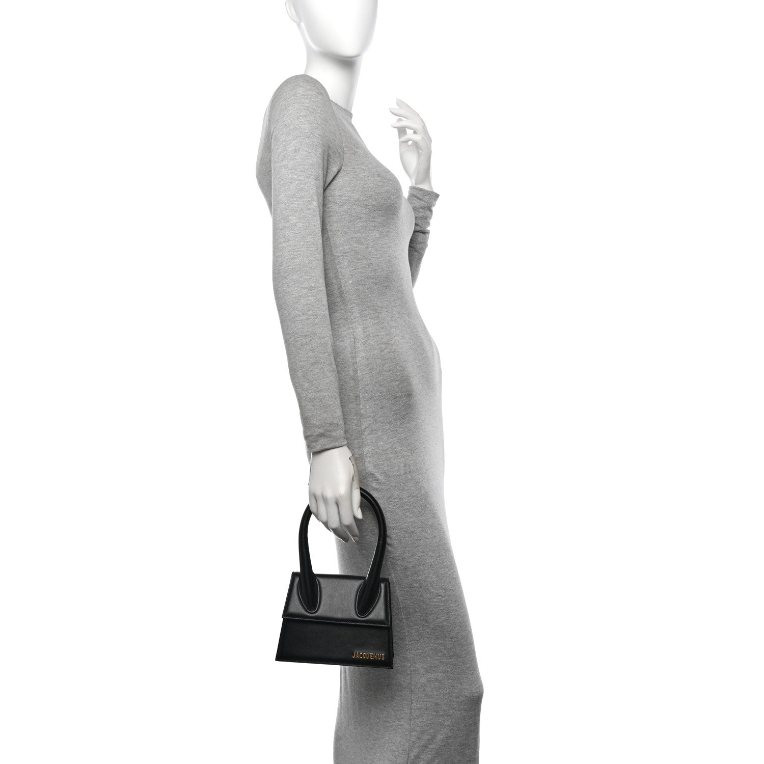 Jacquemus Smooth Calfskin Le Chiquito Moyen Black 2 of 12