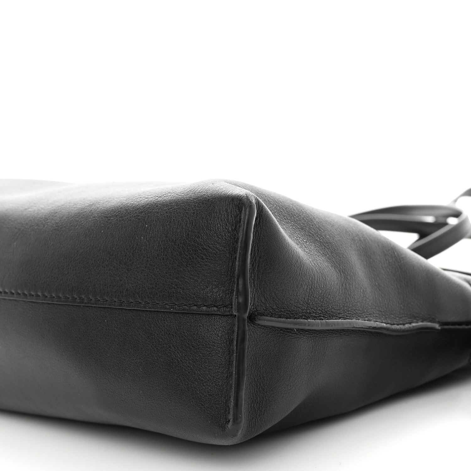 Loewe Calfskin Mini Flamenco Knot Clutch Black 6 of 6