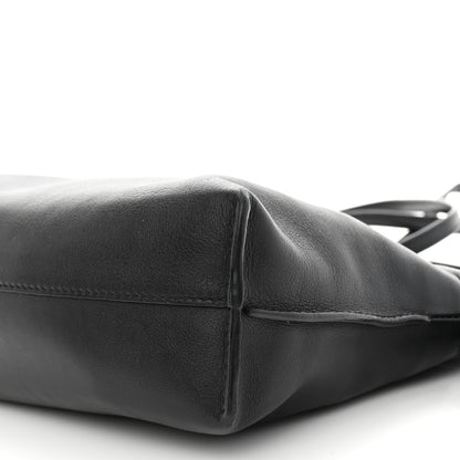 Loewe Calfskin Mini Flamenco Knot Clutch Black 6 of 6
