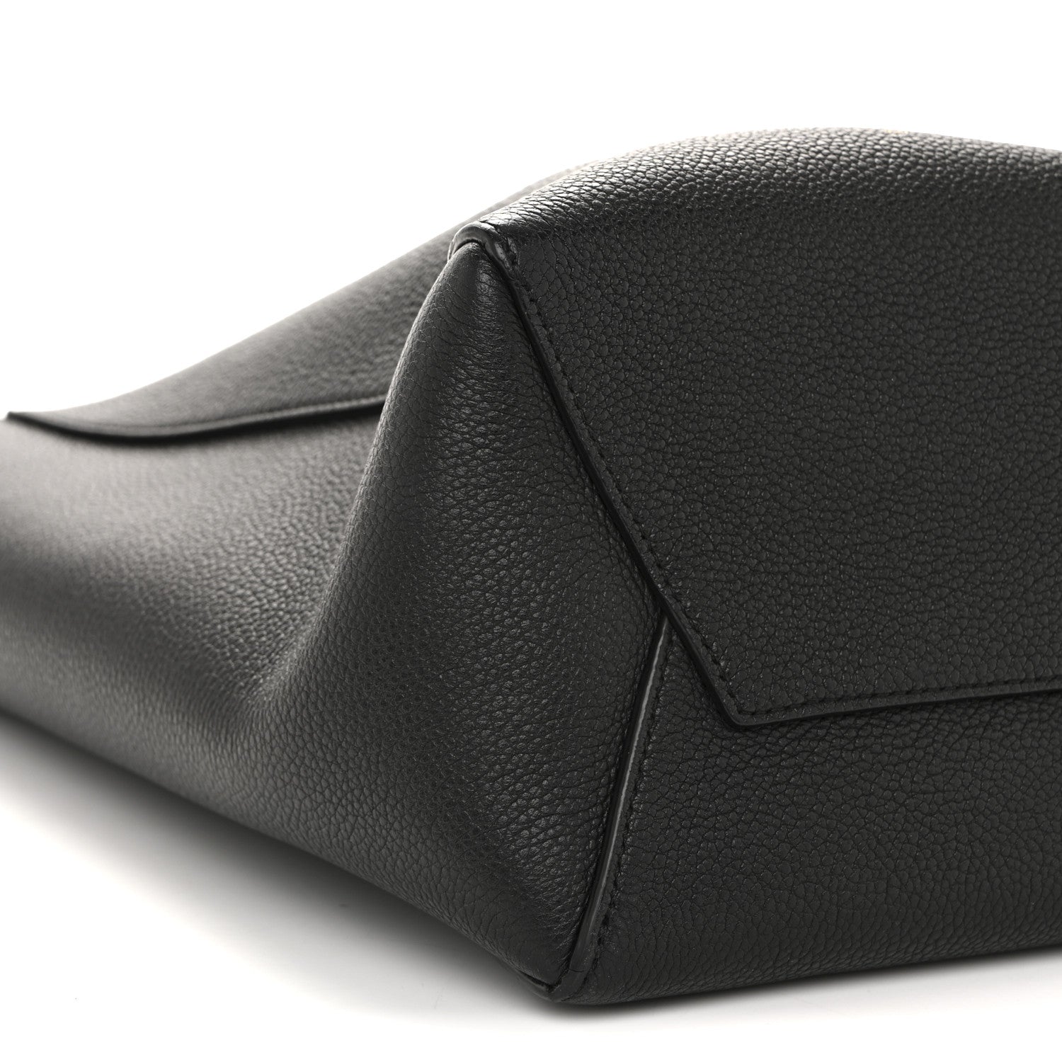 Celine Soft Grained Calfskin Small Sangle Bucket Bag Black 8 of 10
