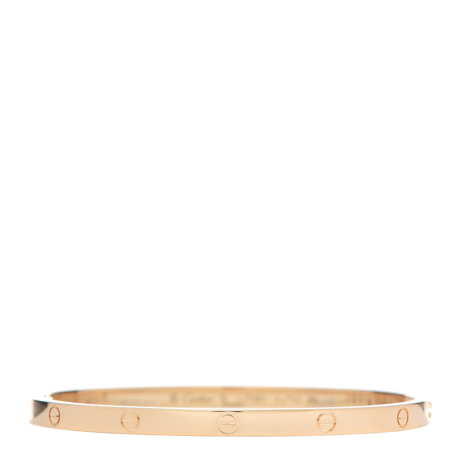 Cartier 18K Yellow Gold Small LOVE Bracelet 16 1 of 7