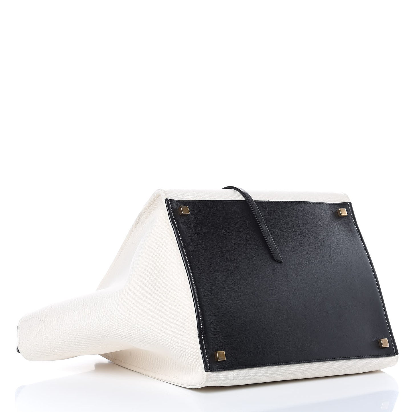 Washed Canvas Medium Phantom Luggage White