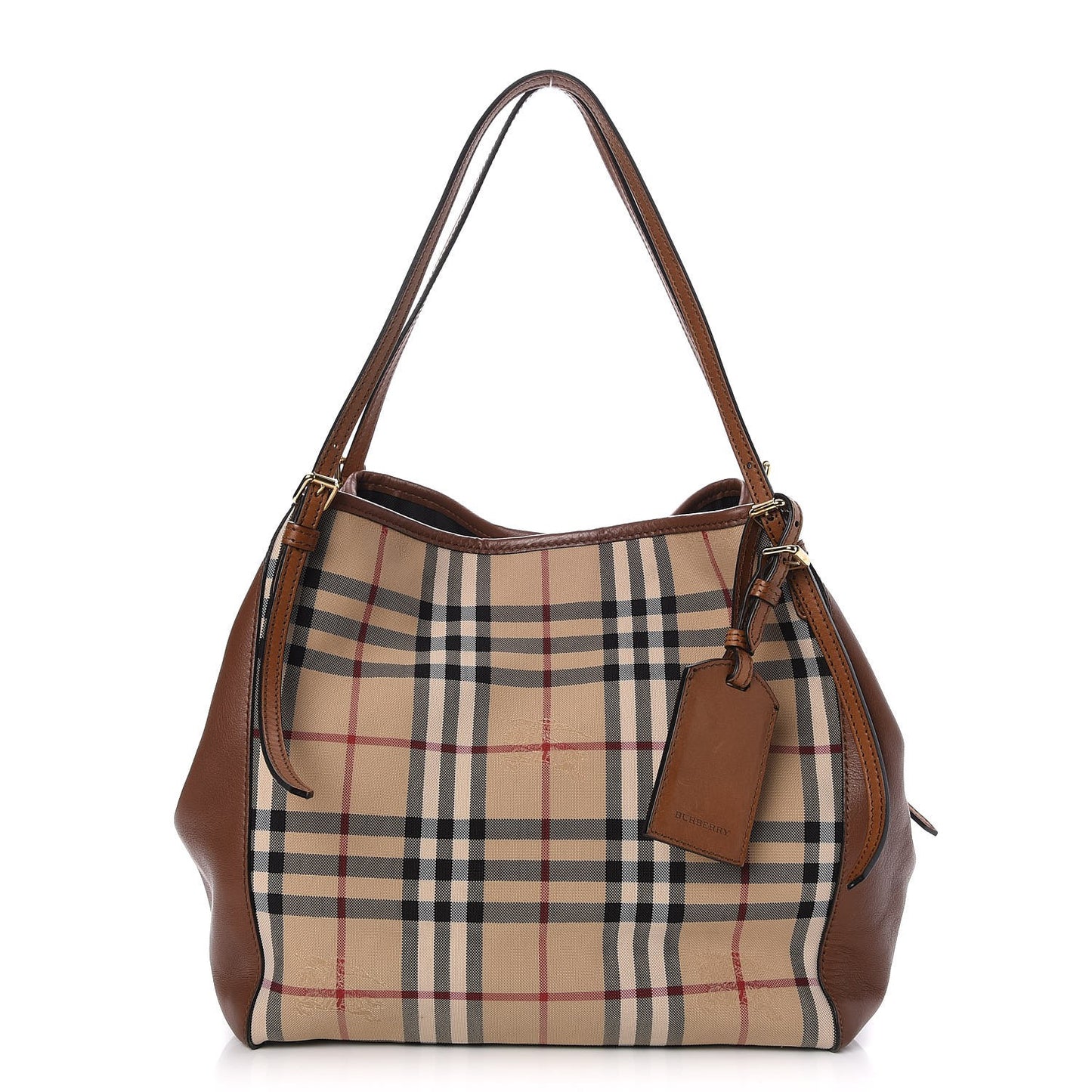 Horseferry Check Small Canterbury Tote Honey