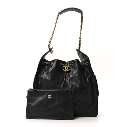 Chanel Caviar Quilted Medium Chanel 25 Handbag Black 3 of 11