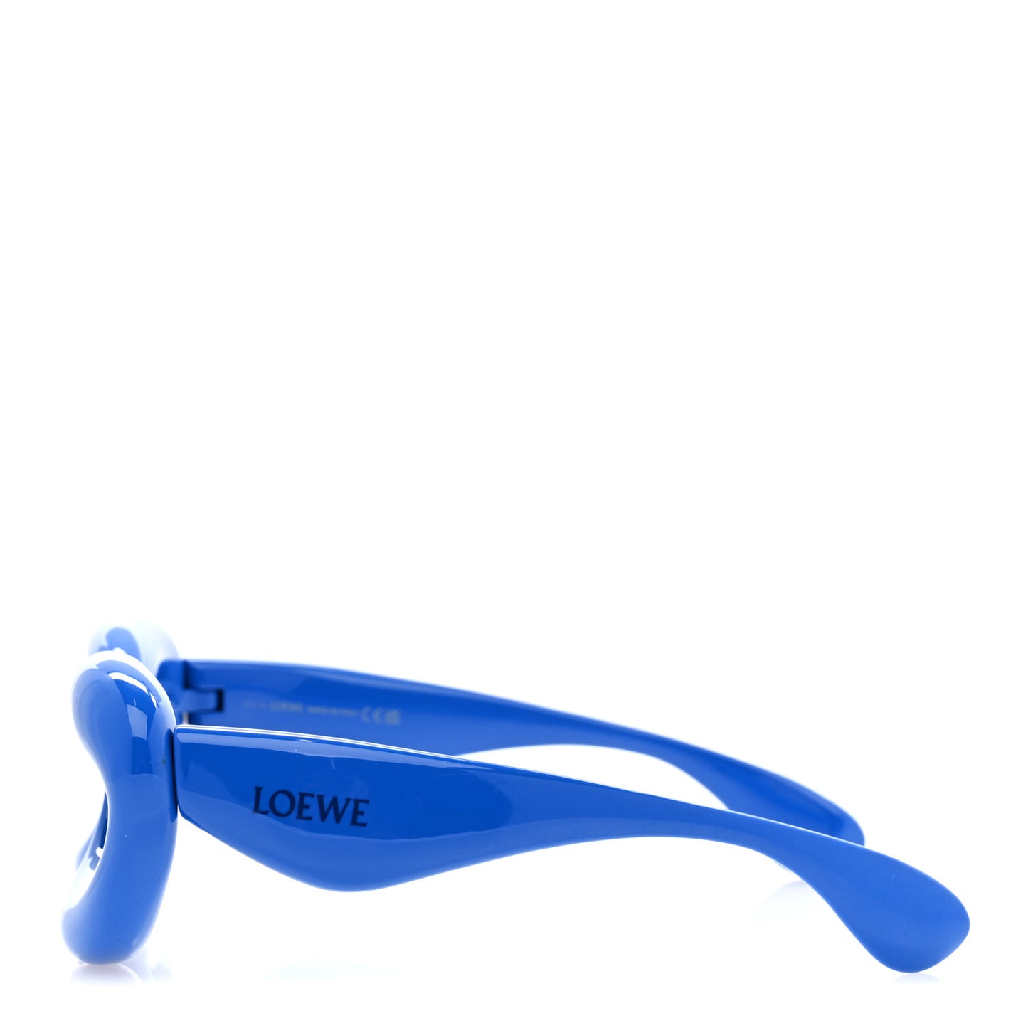 Acetate Inflated Cat-Eye Sunglasses LW40097I Blue