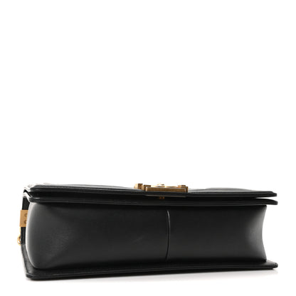 Chanel Calfskin Quilted New Medium Boy Flap Black 4 of 11