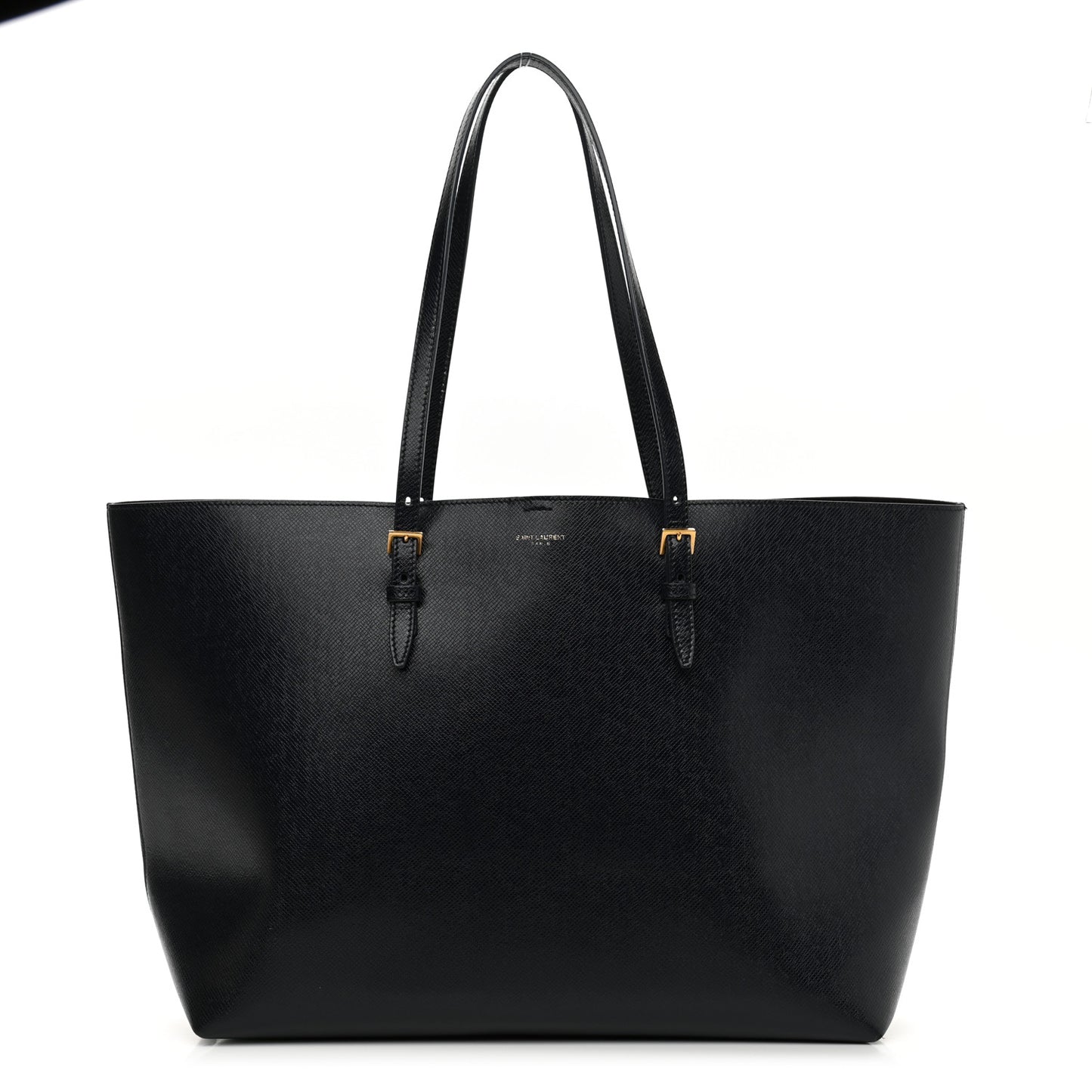 Calfskin Large Shopping Tote Deep Marine