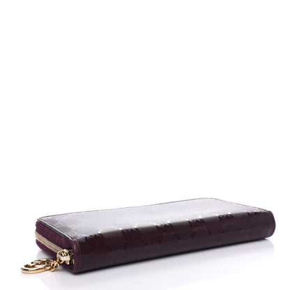 Gucci Imprime Monogram GG Pierce Zip Around Wallet Bordeaux 4 of 7