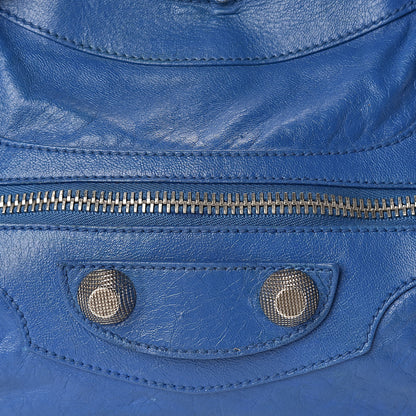 Balenciaga Agneau Giant 21 Silver Hardware City French Bleu 13 of 22