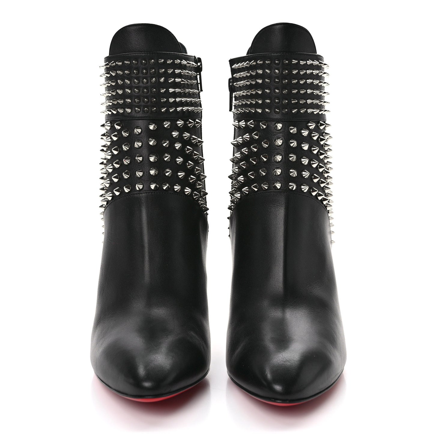 Calfskin Hongroise 85 Ankle Boots 40.5 Black