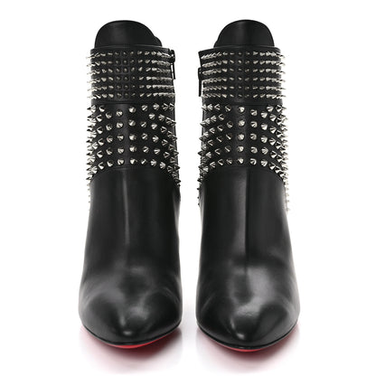 Christian Louboutin Calfskin Hongroise 85 Ankle Boots 40.5 Black 2 of 8
