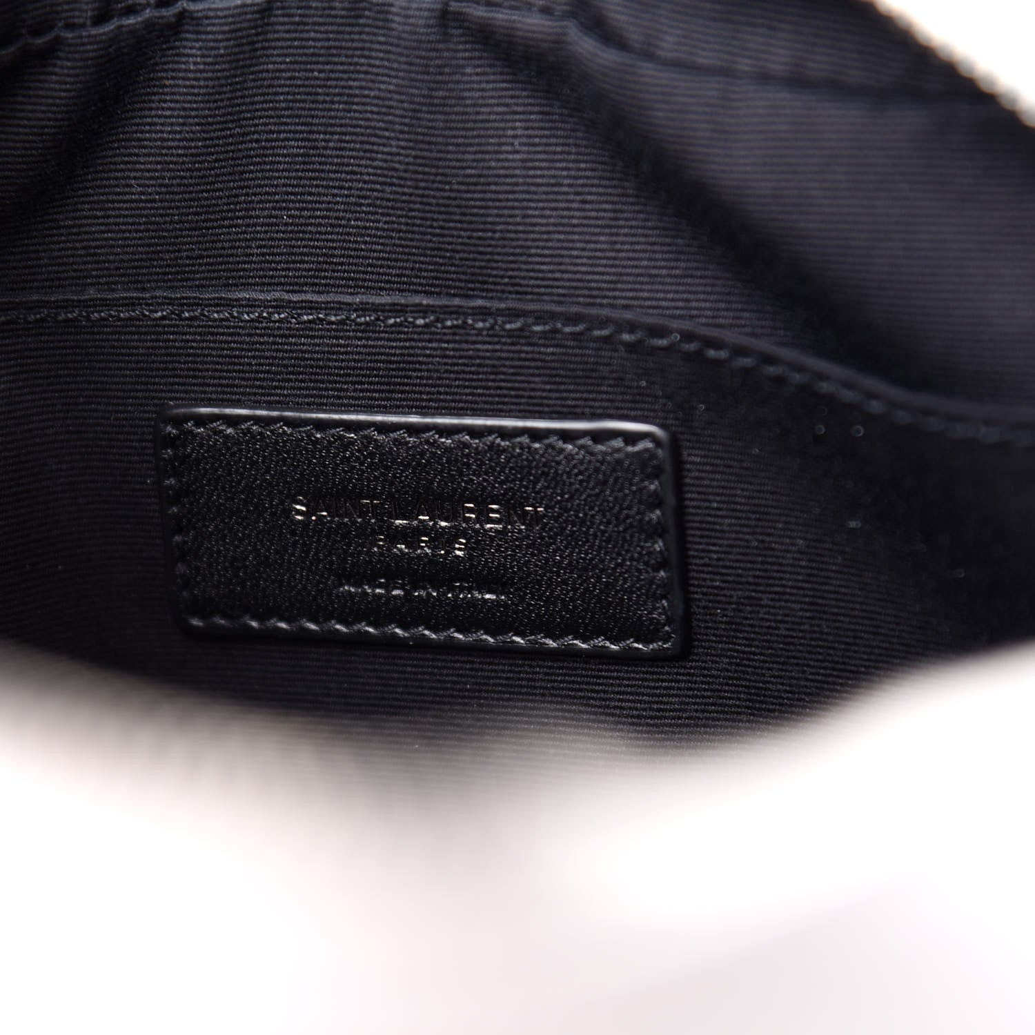 Saint Laurent Calfskin Matelasse Monogram Lou Camera Bag Granite 8 of 9