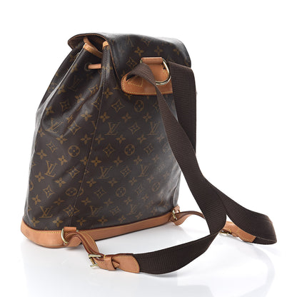 Louis Vuitton Monogram Montsouris GM Backpack 3 of 11