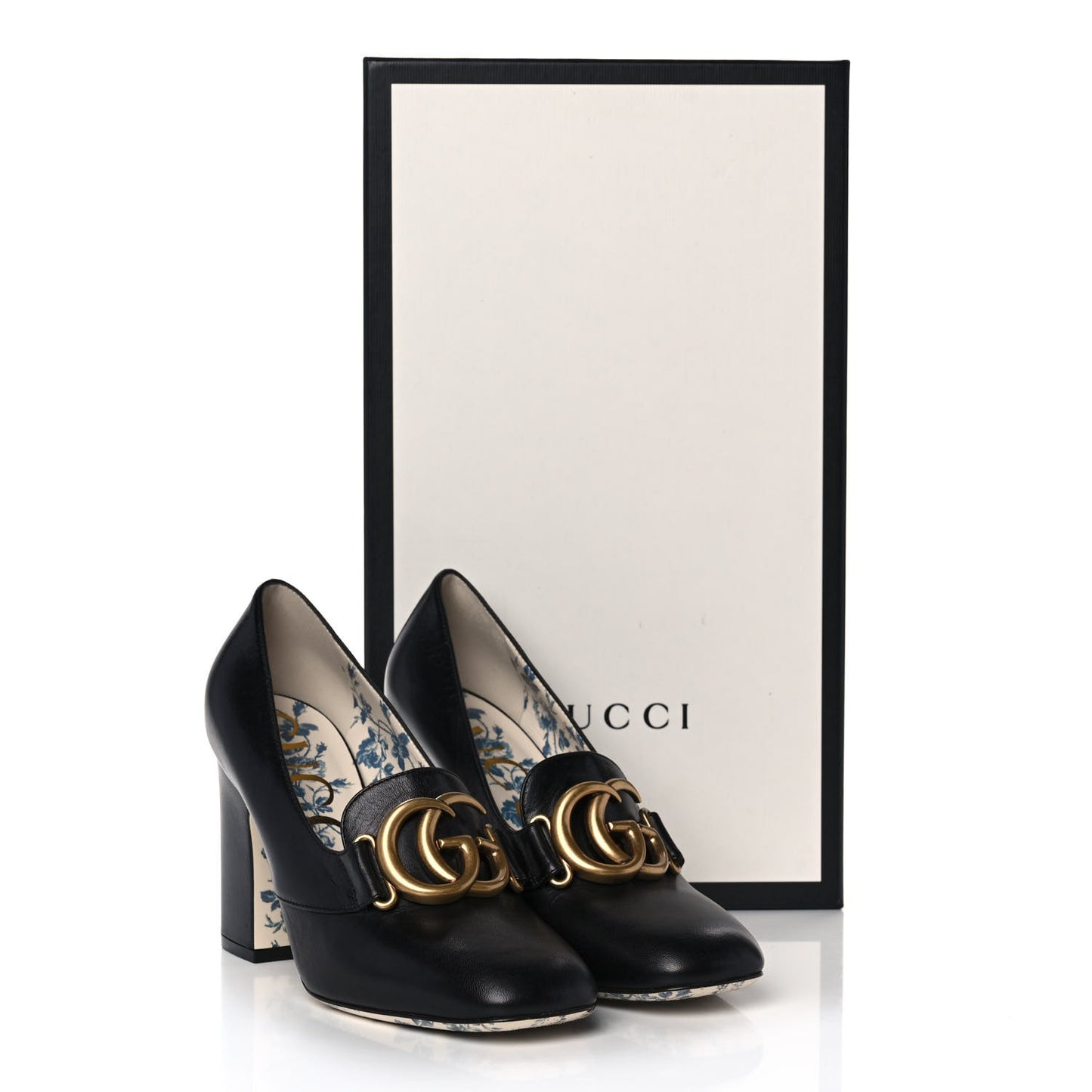Malaga Kid GG Victoire 95mm Loafer Pumps 37 Black