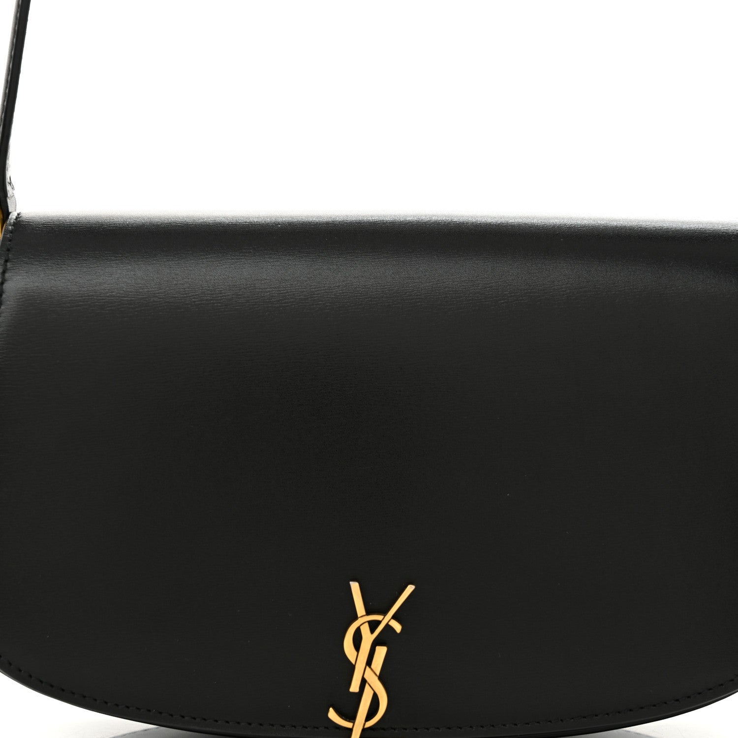 Saint Laurent Box Calfskin Mini Voltaire Shoulder Bag Black 8 of 13