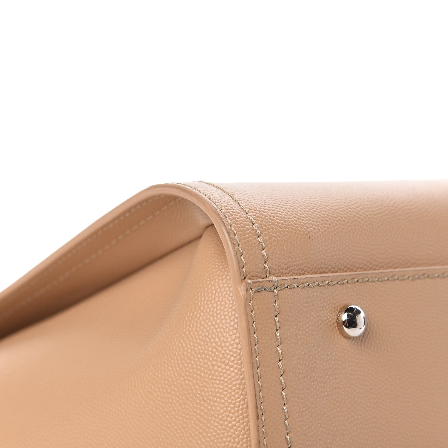 Chanel Caviar Small Studded Deauville Tote Beige 15 of 15
