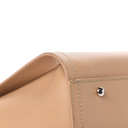 Chanel Caviar Small Studded Deauville Tote Beige 15 of 15
