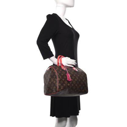 Louis Vuitton Monogram Totem Speedy 30 Flamingo 2 of 10