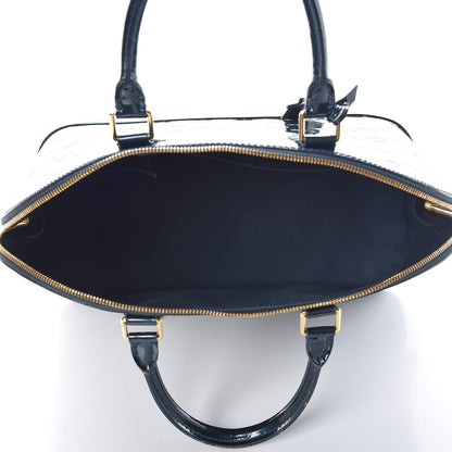 Louis Vuitton Vernis Alma GM Blue Nuit 5 of 9