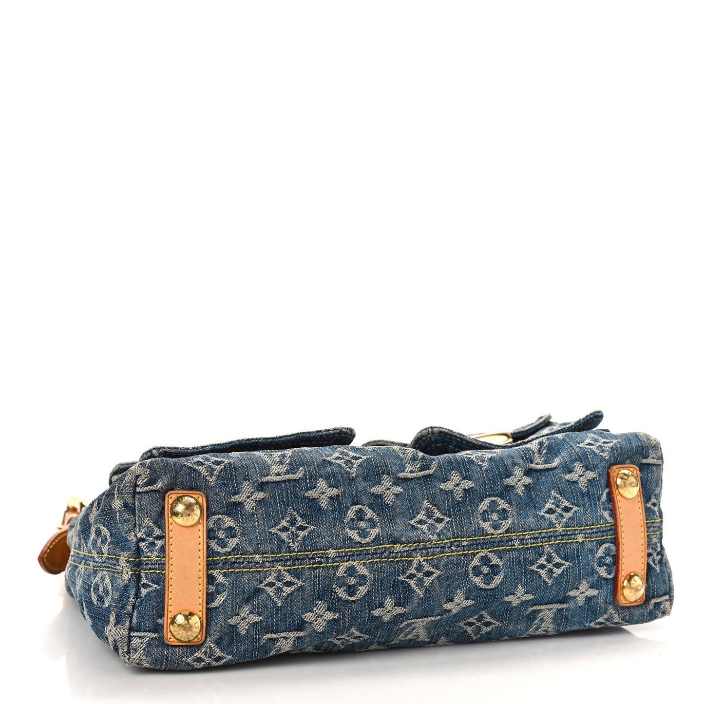 Monogram Denim Baggy PM Blue
