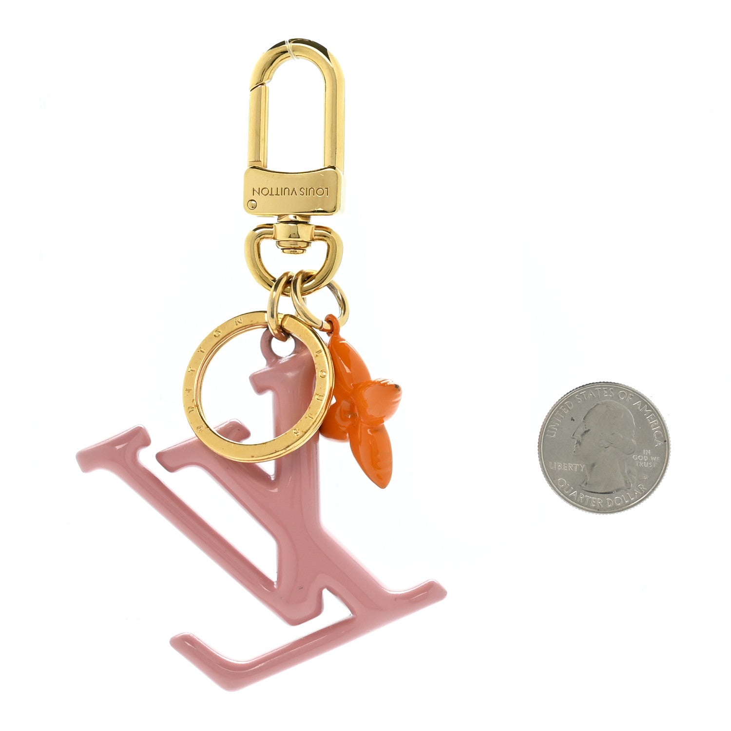 Louis Vuitton LV Pop Flower Bag Charm Key Holder Multicolor