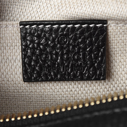 Gucci Pebbled Calfskin Small Soho Disco Bag Black 6 of 7